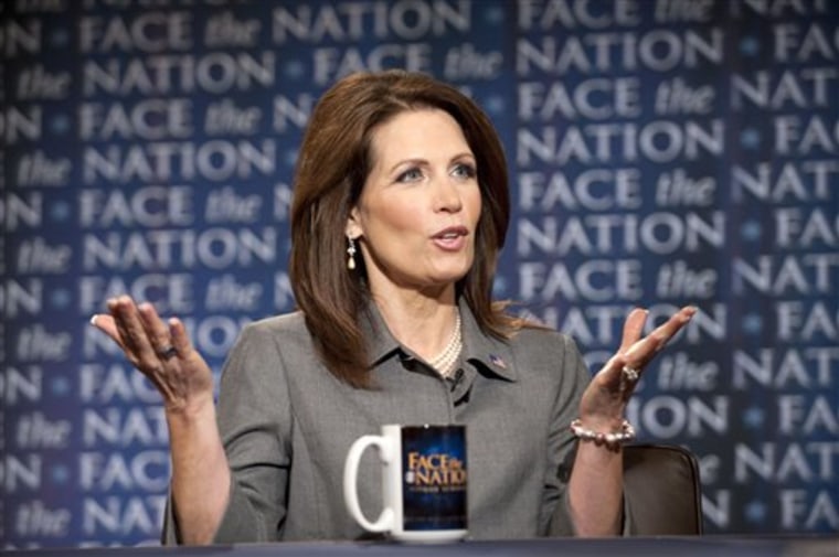 Bachmann 2012 bid not personal against Obama